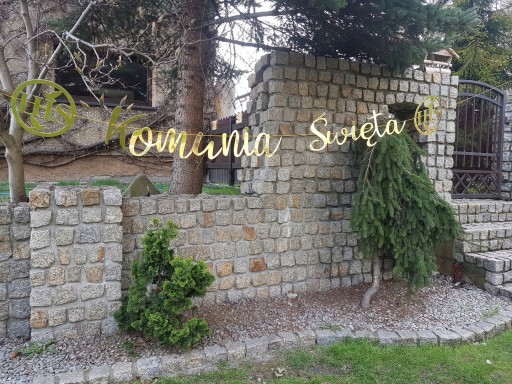 Veniec banner PRVÉ SVÄTÉ PRIJÍMANIE zlatý nápis