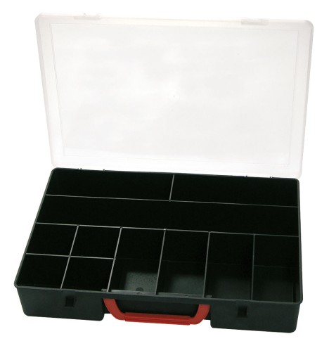 Plastový box 305x220x50mm, 10 priehradiek POĽSKO (35523)