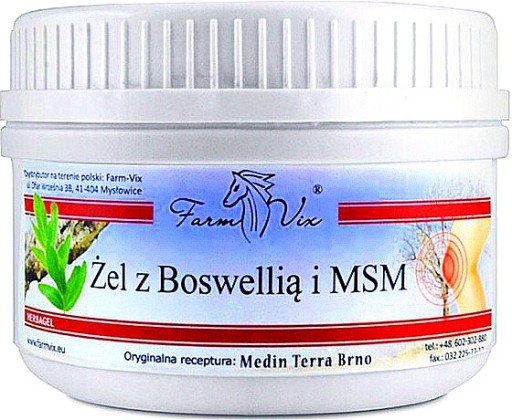 GÉL S BOSWELLIOU A MSM 150ML / FARM-VIX /^NATURAL
