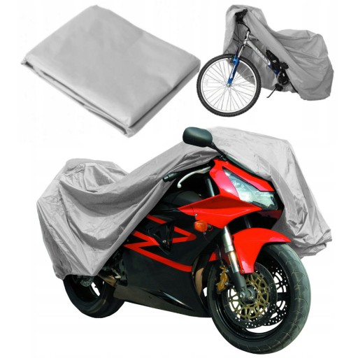VEĽKÝ SKLOPNÝ KRYT NA MOTORKU, SKÚTER, BICYKEL, 205x125cm, VODEODOLNÝ