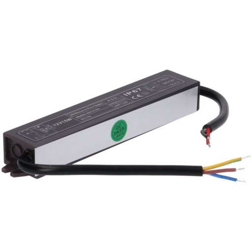 LED zdroj 12V 15W IP67 hermetický