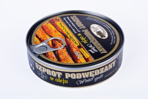 Šproty údené v rastlinnom oleji 160g Juor