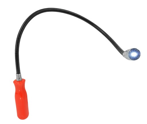 FLEXIBILNÝ MAGNETICKÝ UCHOVÁVAČ DO DIELNE S MAGNETOVÝM ZÁSTRČKOM + LED