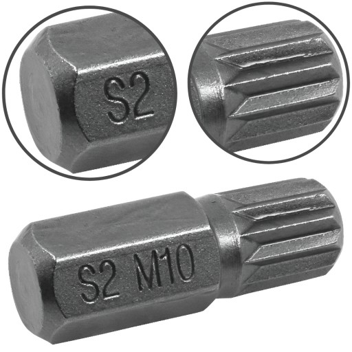 BITOVÉ HROTY S2 M 10 mm SPLINE 10x30 mm RICHMANN EXCLUSIVE C3244