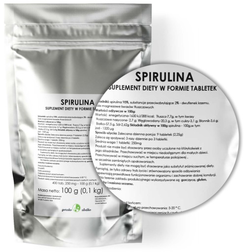 SPIRULINA RIASA 100g - 400 tab