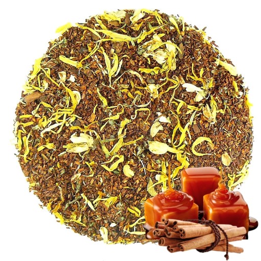 Rooibos KARAMELOVÝ KRÁĽ - čaj (50 g) KARAMELOVÁ ŠKORICA
