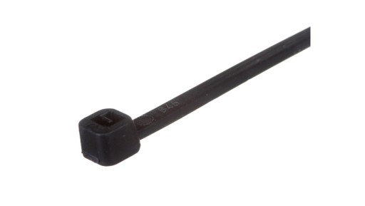 Čierna sťahovacia páska 2,5 mm x 160 mm - 100 ks.