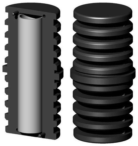 Spojka s jadrom pre hliníkové potrubie fi 50x2mm