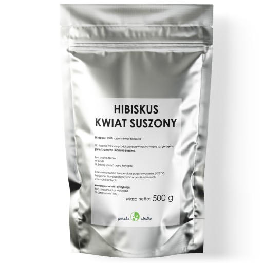 IBIŠKOVÝ ČAJ sušený kvet ibišteka 500g