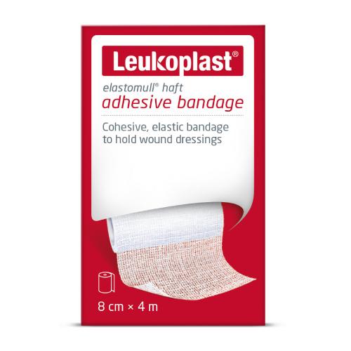 Leukoplast Elastomull vyšívací elastický samolepiaci obväz 8cm x 4m, 1 ks.