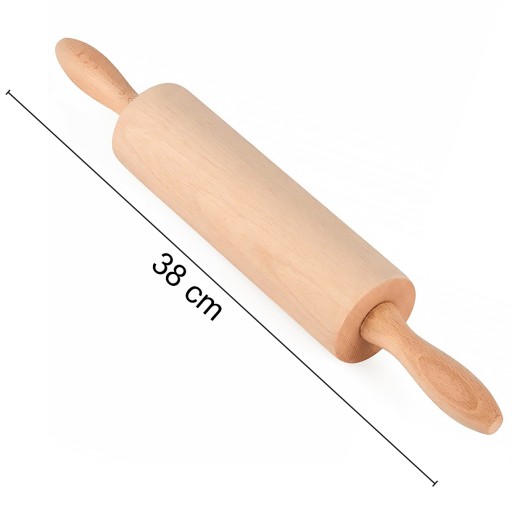 VEĽKÝ KUCHYŇSKÝ MASÍVNY DREVENÝ VÁLEC