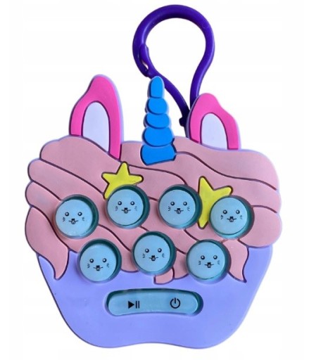 Arkádová hra MINI KONZOLE POP IT Keychain
