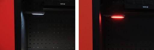 KONTROLNÁ BATERKA HLINÍKOVÁ DIELENSKÁ LAMPA