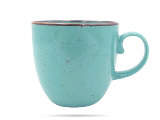 Porcelánový hrnček 500 ml zelený Rustic Green PORCELANA BOGUCICE