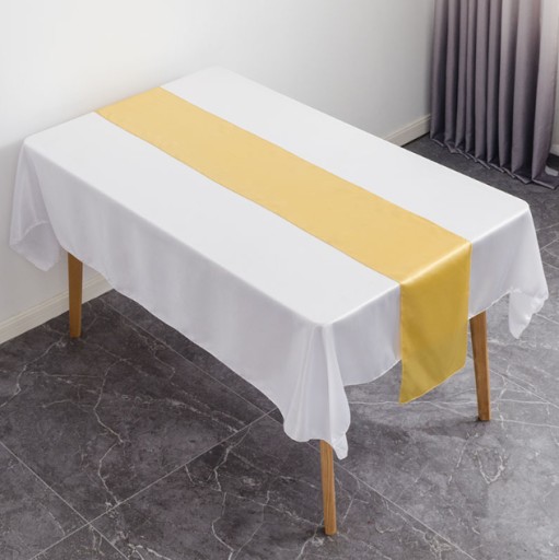 BEHÁK NA STOL Z HLADKÉHO MATERIÁLU ZLATÝ Krst Prijímanie Svadba Svadba