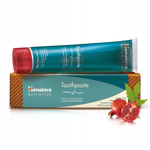 Himalaya ORGANIQUE Zubná pasta z neem a granátového jablka 150g