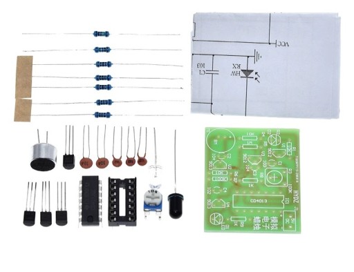 Elektronická LED sviečka, lekcie spájkovania DIY KIT