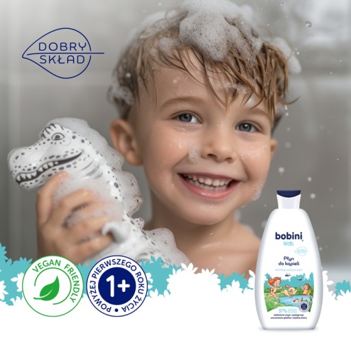 Bobini detská pena do kúpeľa pre deti 500 ml