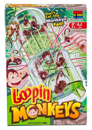 ZRUČNOSTNÁ HRA PADAJÚCE OPICE OPICE BICKS