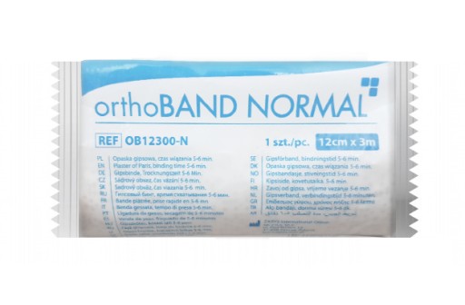 OrthoBAND NORMAL SADDROVÉ GIPS 12cmx3m 5 KS