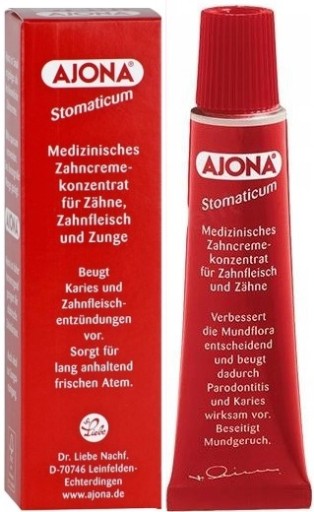 AJONA koncentrovaná zubná pasta na zuby a ďasná 25 ml