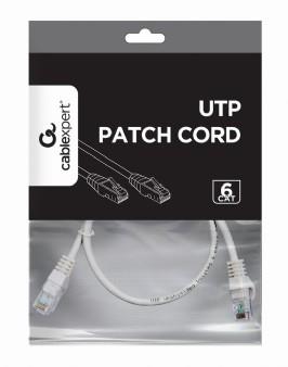 Patch kábel kat. 6 UTP 0,5m Gembird PP6U-0,5M kúz