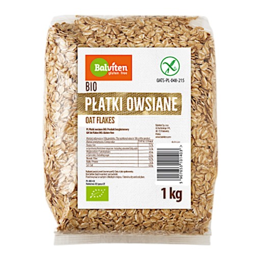 BIO Ovsené vločky 1kg EKOLOGICKÉ PRÍRODNÉ