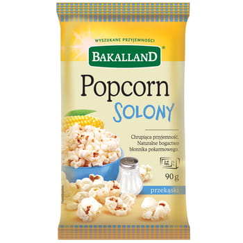 Bakalland popcorn solený 90g