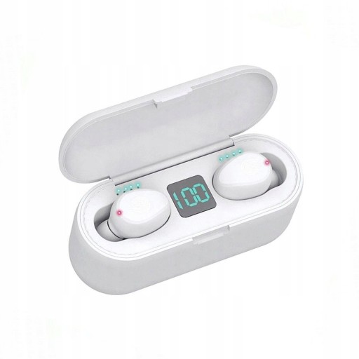 Bezdrôtové Bluetooth športové slúchadlá IN-EAR NA BEHANIE s mikrofónom