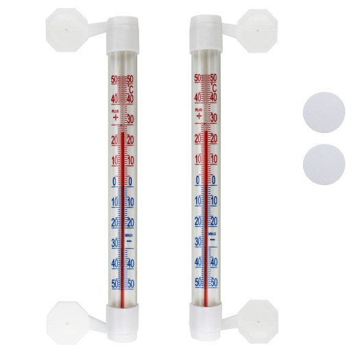 VONKAJŠÍ OKENNÝ NÁSTENNÝ TEPLOMER BEZ VŔTANIE XL 23CM OKENNÁ STENA