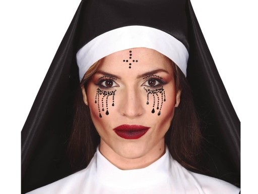 Samolepiace šperky na tvár Nun