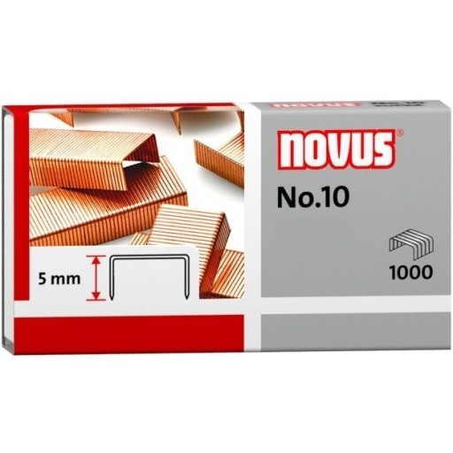 ZOŠÍVAČKY NOVUS č.10 POMĚDENÉ 1000 KS