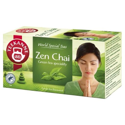 TEEKANNE GREEN čaj zelený čaj ZEN CHAI 20 VRECOV