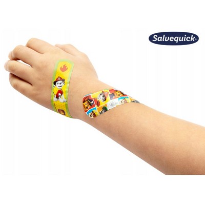 Obväzové náplasti pre deti s vodeodolnou obväzovou Paw Patrol 20 ks.