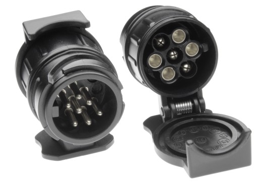Adaptér redukcie hákový zásuvkový adaptér 13/7pin