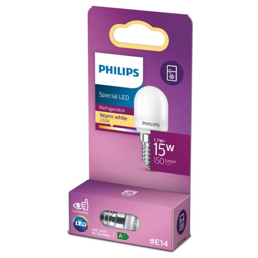 LED žiarovka PHILIPS T25 E14 1,7W = 15W 2700K teplá