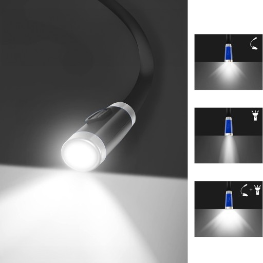 LED lampa na čítanie na krk Batéria Workshop Adr