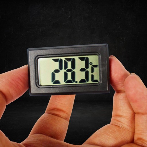 LCD TEPLOMERNÁ SONDA S ELEKTRONICKOU DIGITÁLNOU SONDOU PRE KÁBEL AKVÁRIOVEJ CHLADNIČKY