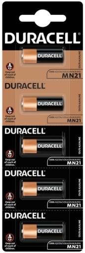 BATÉRIA DURACELL MN21 A23 12V L1028 V23GA 5ks