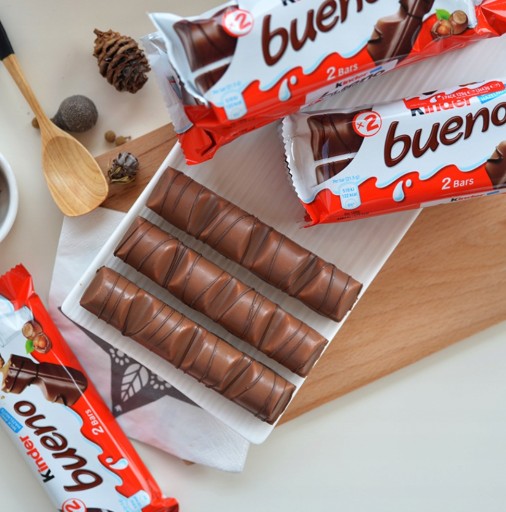 Kinder Bueno Ferrero oblátková tyčinka 1 ks Oblátky plnené