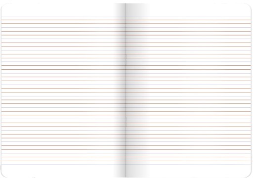 DOTYKOVÝ PASTELOVÝ NOTEBOOK A5/16K DOUBLE OFX LINE
