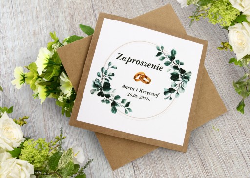 EKO svadobné oznámenia Svadobné oznámenia