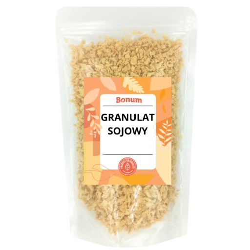 Prírodný non-GMO rastlinný sójový granulát 100g KVALITA