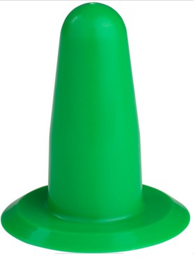 KMENOVÁ GUMOVÁ ZÁTKA, BLIND ZELENÁ KMEN