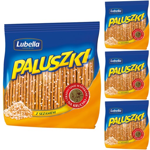 Lubella chrumkavé sezamové tyčinky 4x220g