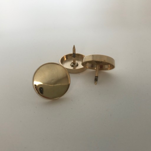 Čalúnické klince, ozdobný kruh, 23 mm