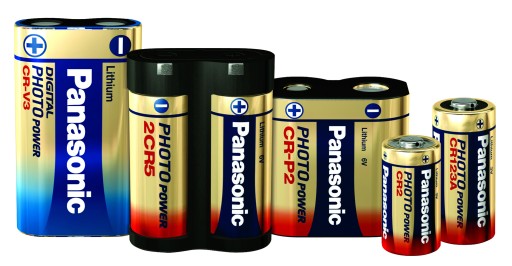 Lítiová fotografická batéria Panasonic CR123 pre fotoaparát