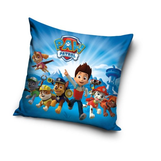 Obliečka na vankúš Paw Patrol a Ryder z mikrovlákna 40x40 VÝPREDAJ