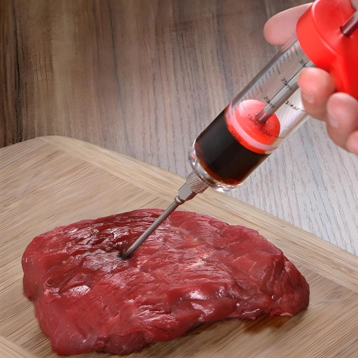 INJEKTOR NA MÄSOVÉ STRIEKAČKY 3 IHLY 30 ML NA ŠUNKU S UROZENÝM MÄSOM