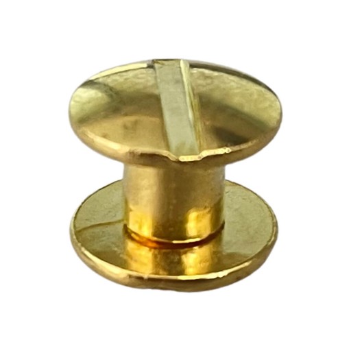 Skrutkové nity Skrutka 7mm Zlatá 5 ks